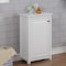 Alaterre Furniture Dorset 17"W x 29"H Floor Bath Storage Cabinet with Door ANVA77WH - alternate 2